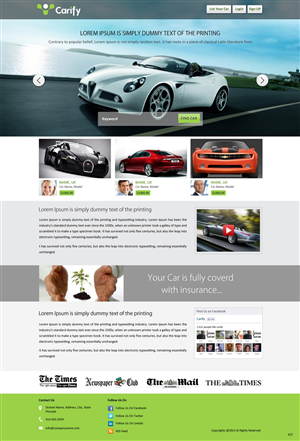 Web Design by pb for this project | Design: #2104505