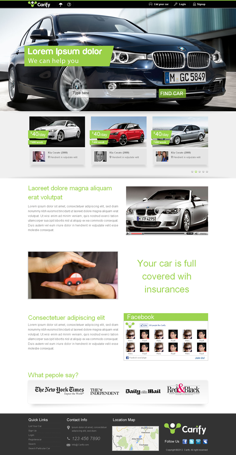 Web Design by Sbss for this project | Design #2121067