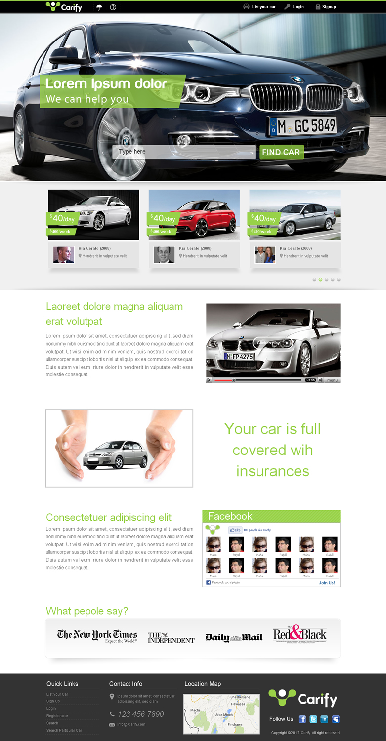 Web Design by Sbss for this project | Design #2143517