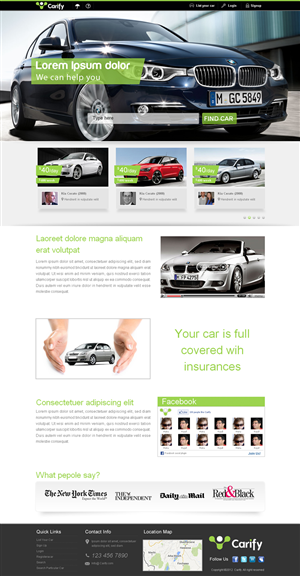 Web Design by Sbss for this project | Design: #2143517