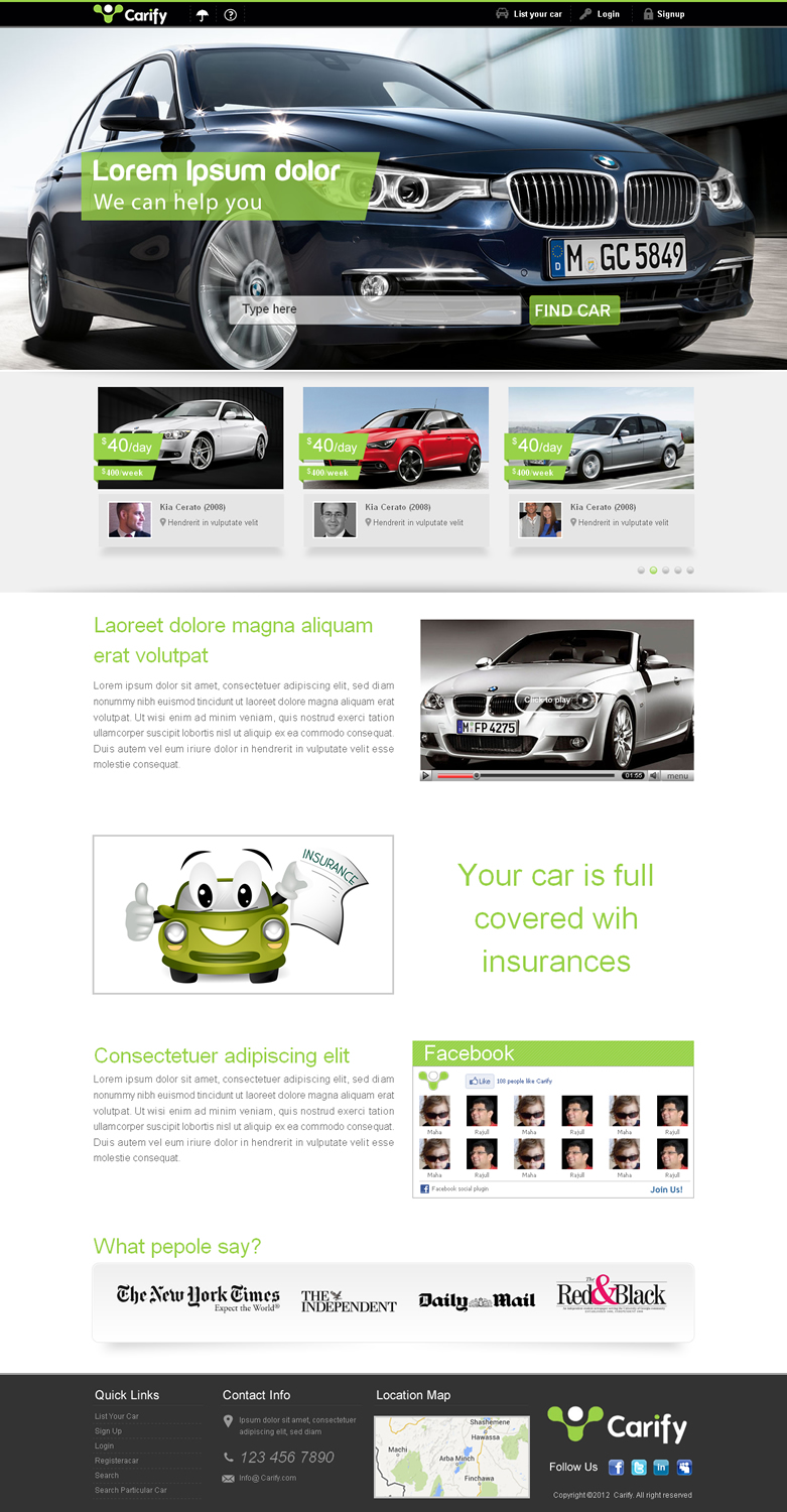 Web Design by Sbss for this project | Design #2143518