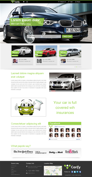 Web Design by Sbss for this project | Design: #2143518