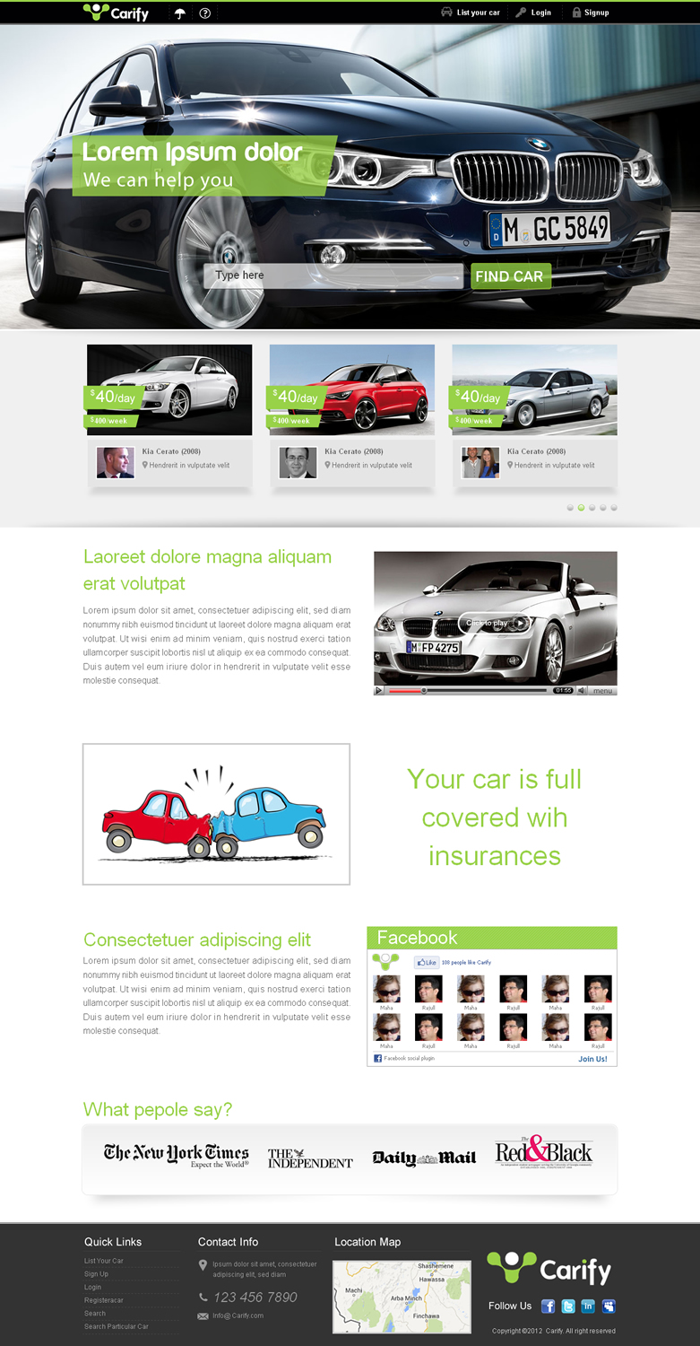 Web Design by Sbss for this project | Design #2143519