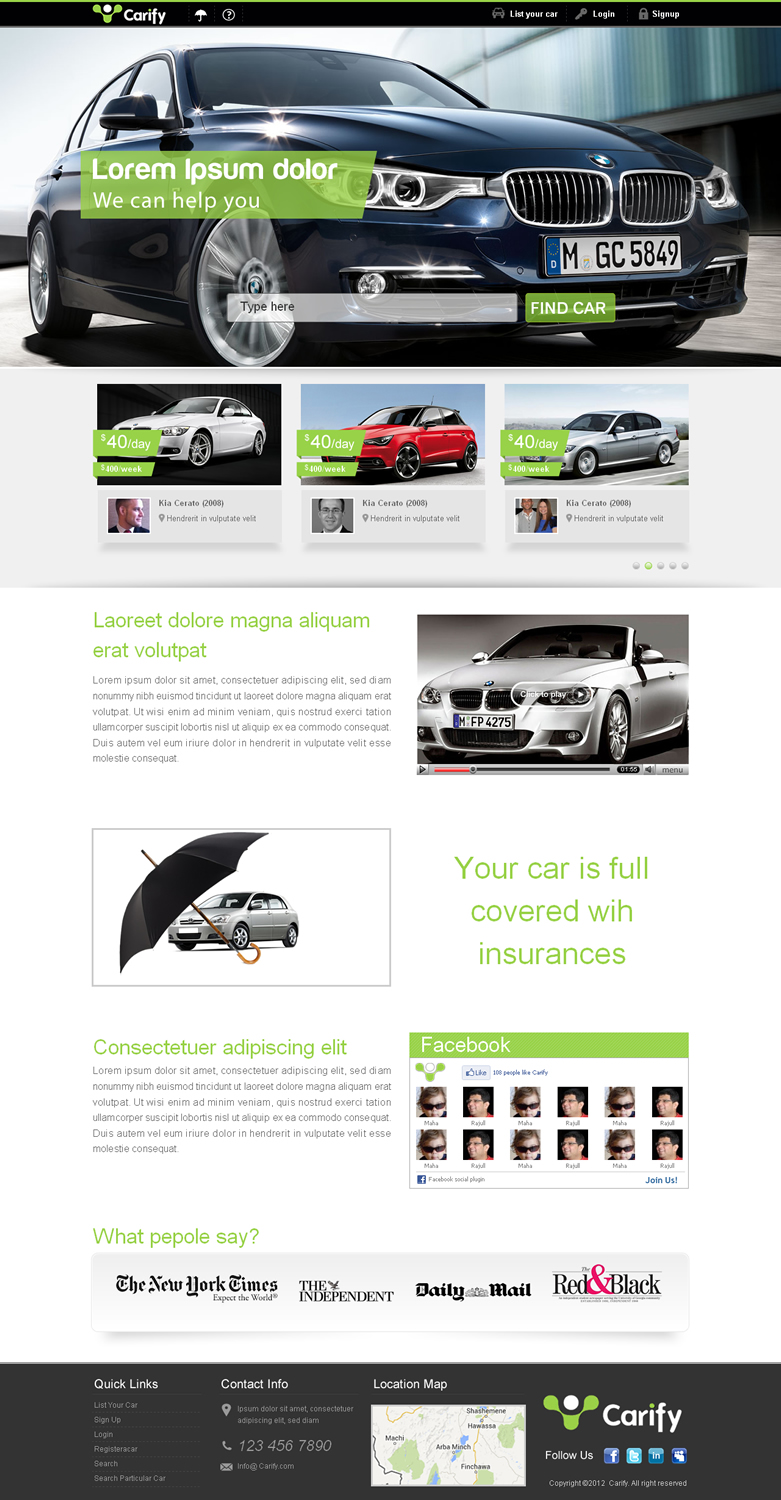 Web-Design von Sbss für dieses Projekt | Design #2143520