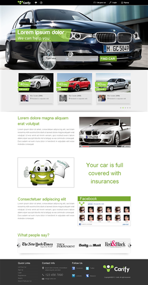Web Design by Sbss for this project | Design: #2155376