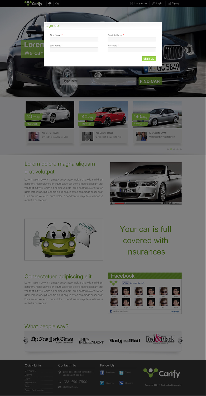 Web Design by Sbss for this project | Design #2155395