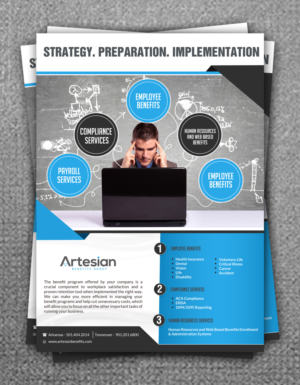 Artesian Benefits Group Circle of Services Marketing Flyer
