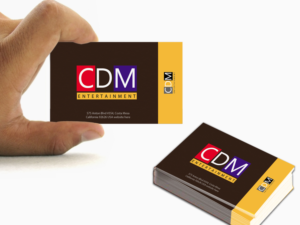 Business Card Design by MURUKESH for CDM Entertainment | Design #9220957