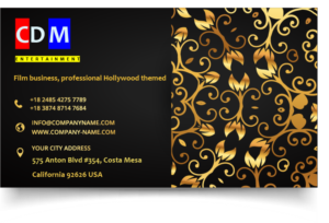 Business Card Design by Santosh153 for CDM Entertainment | Design #9219287