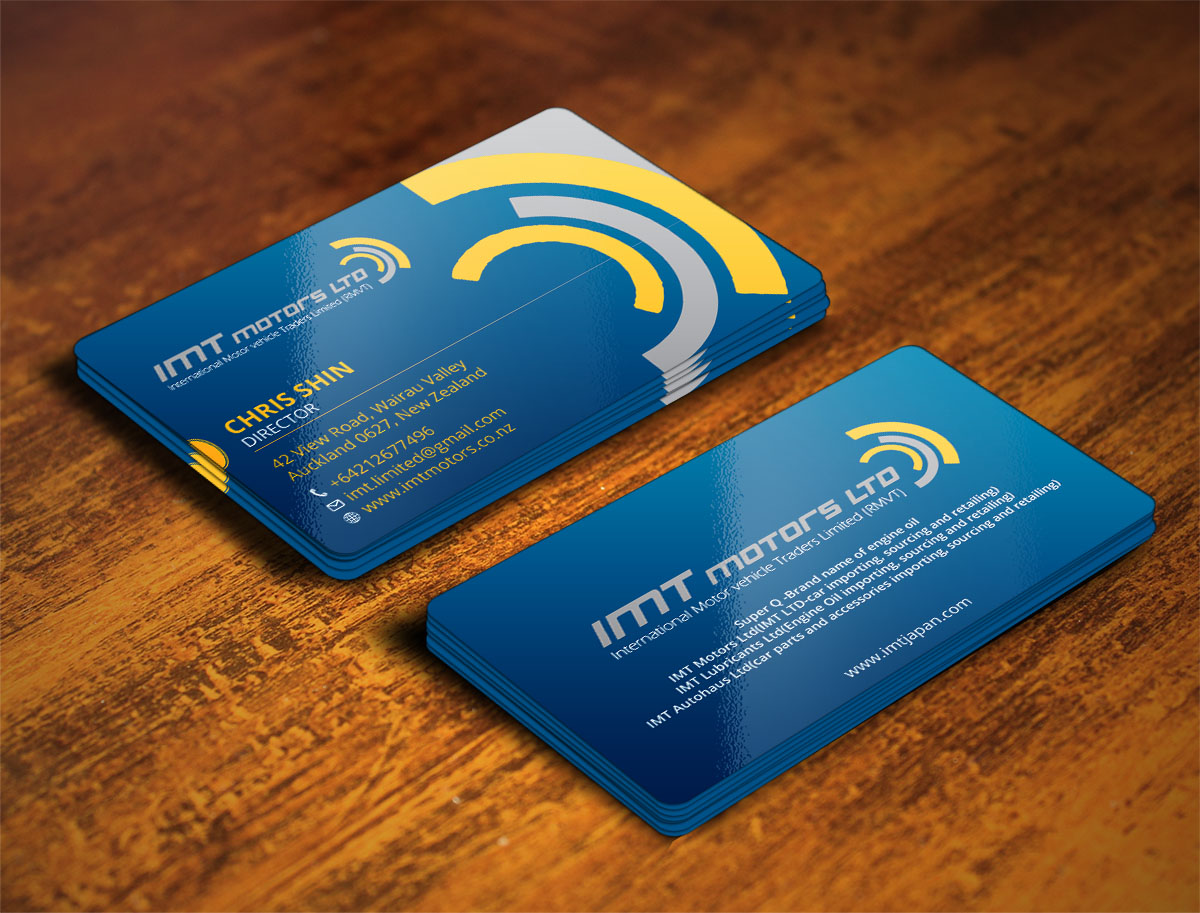 Business Card Design by Verified artistry (Design garden) for IMT Ltd | Design #9223252