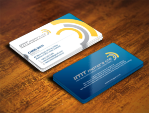 Business Card Design by Verified artistry (Design garden) for IMT Ltd | Design: #9223255
