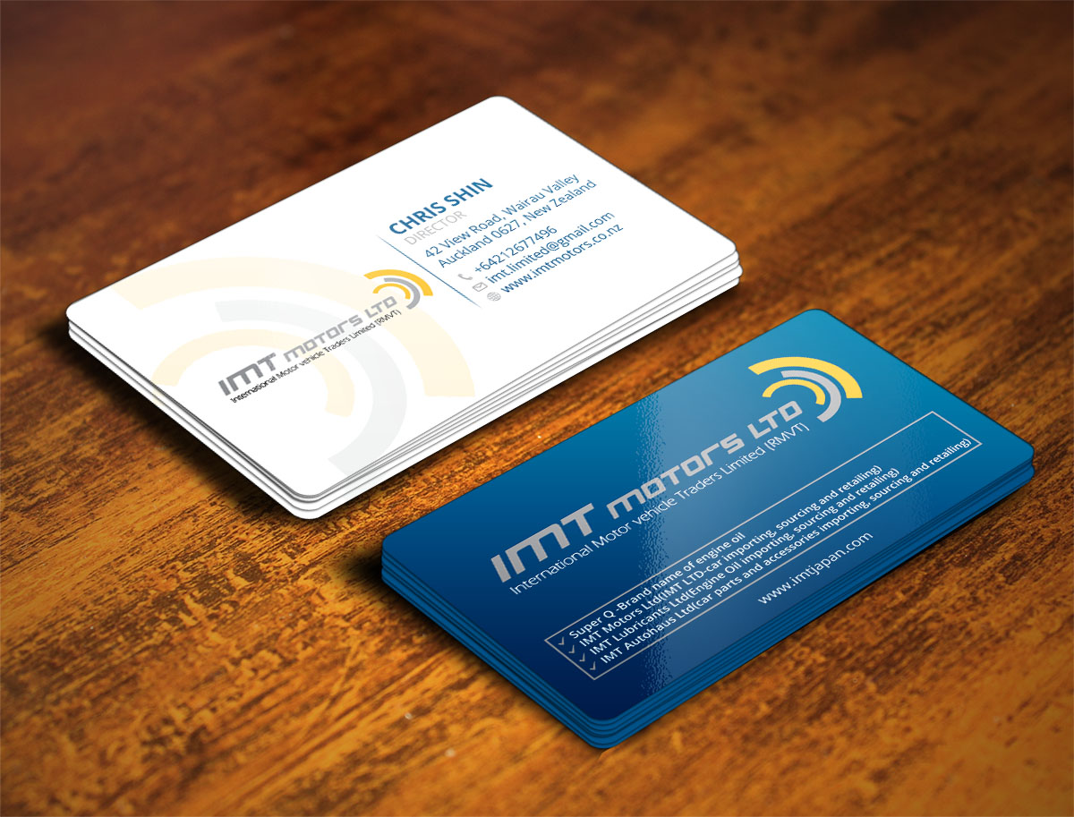 Business Card Design by Verified artistry (Design garden) for IMT Ltd | Design #9223263