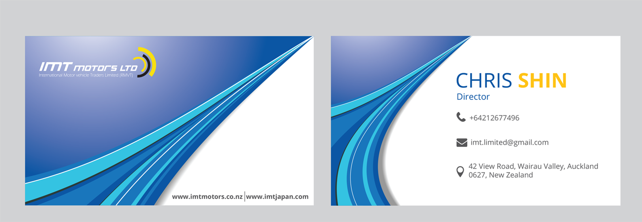 Business Card Design by Graphicient for IMT Ltd | Design #9247919