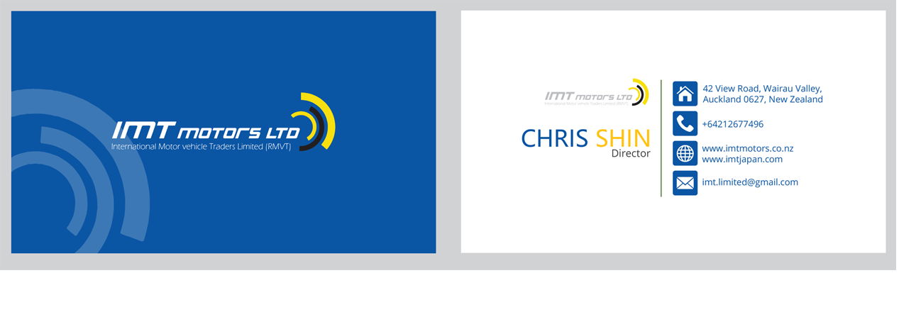 Business Card Design by Graphicient for IMT Ltd | Design #9247922