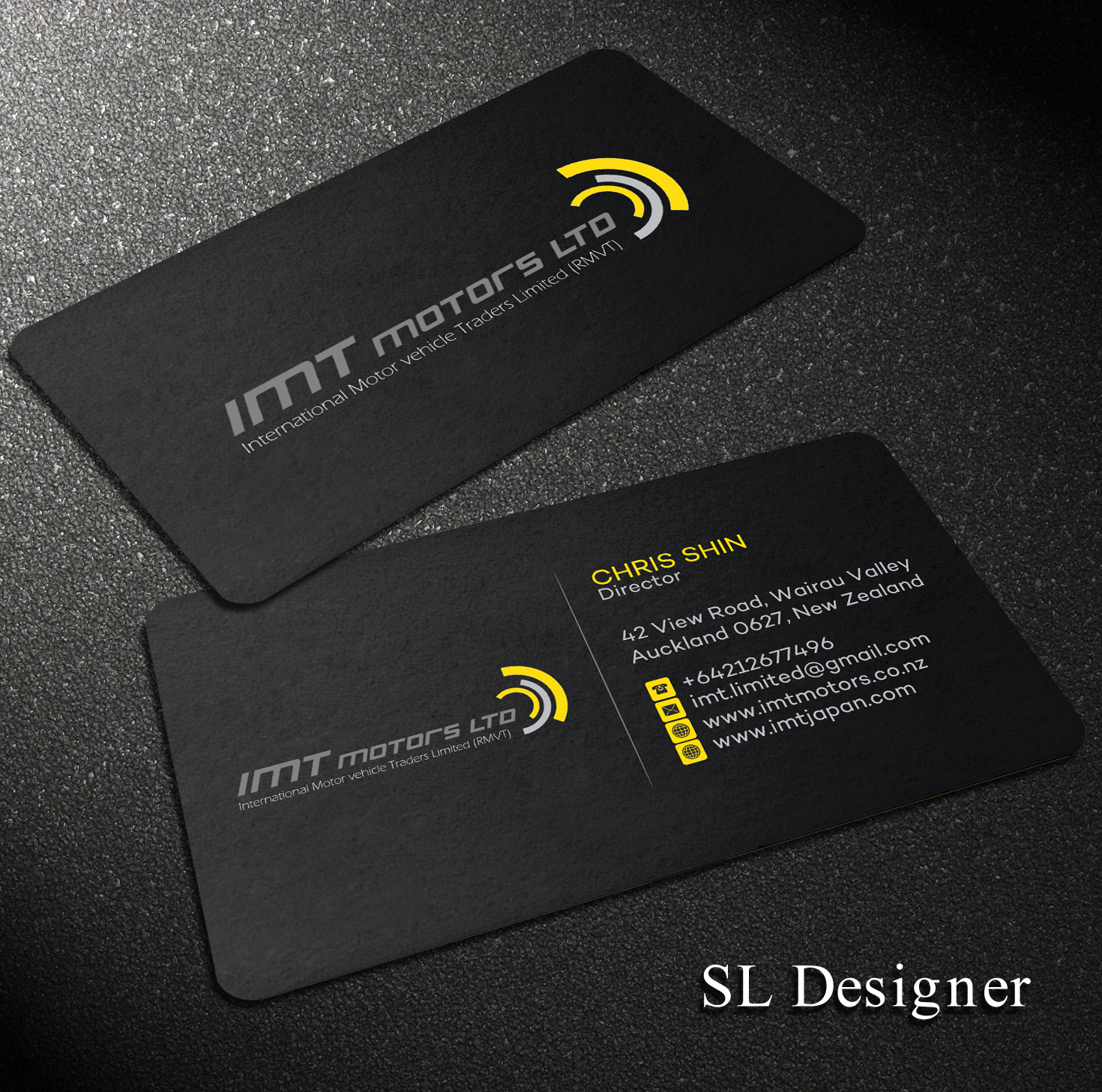 Business Card Design by SL Designer for IMT Ltd | Design #9220700
