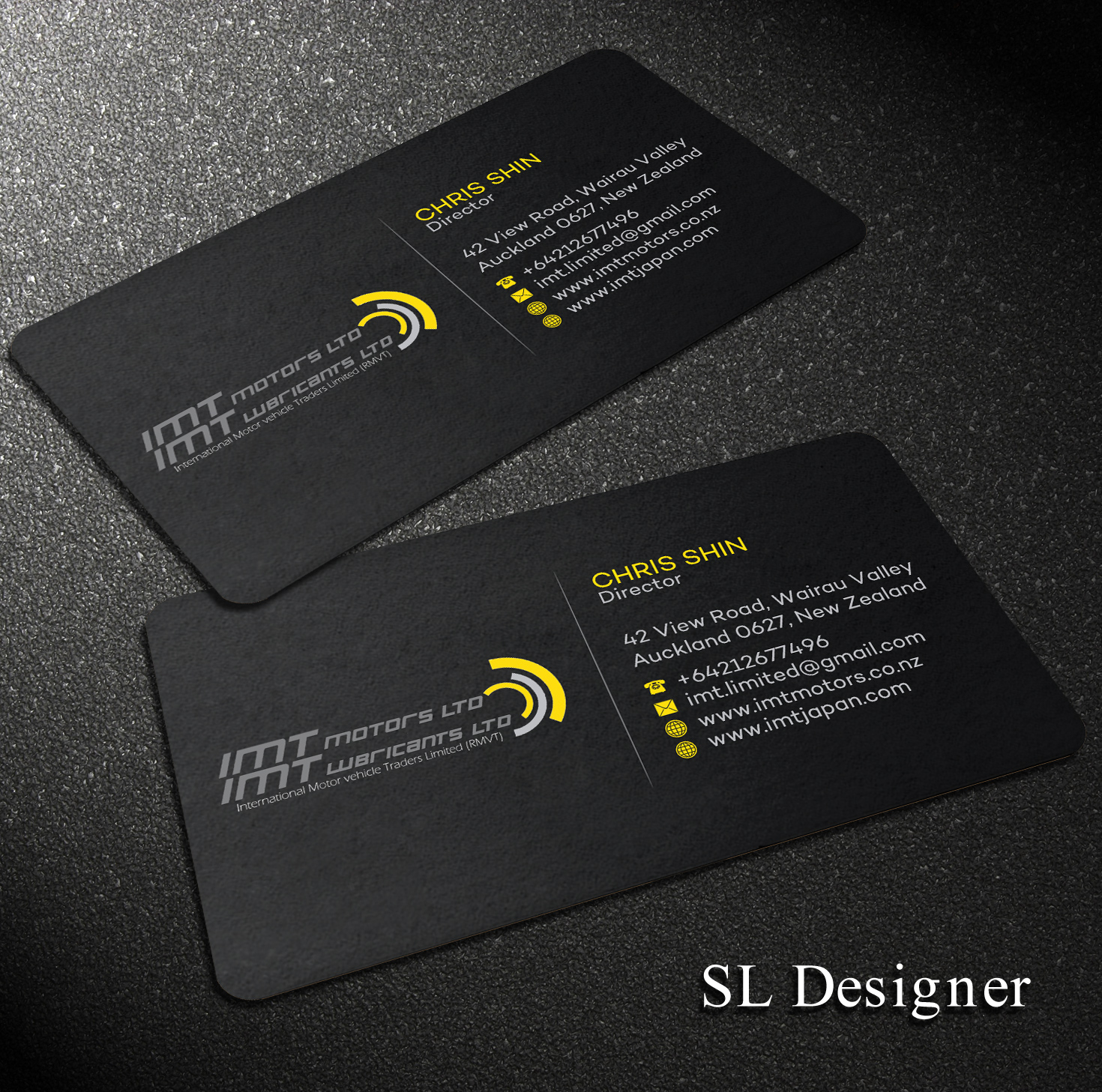 Business Card Design by SL Designer for IMT Ltd | Design #9349098