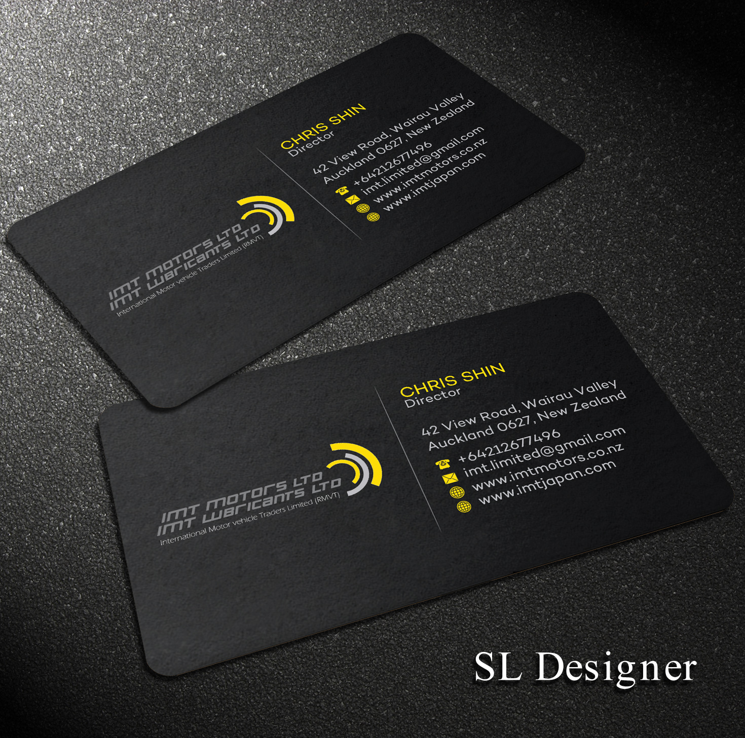 Business Card Design by SL Designer for IMT Ltd | Design #9349099