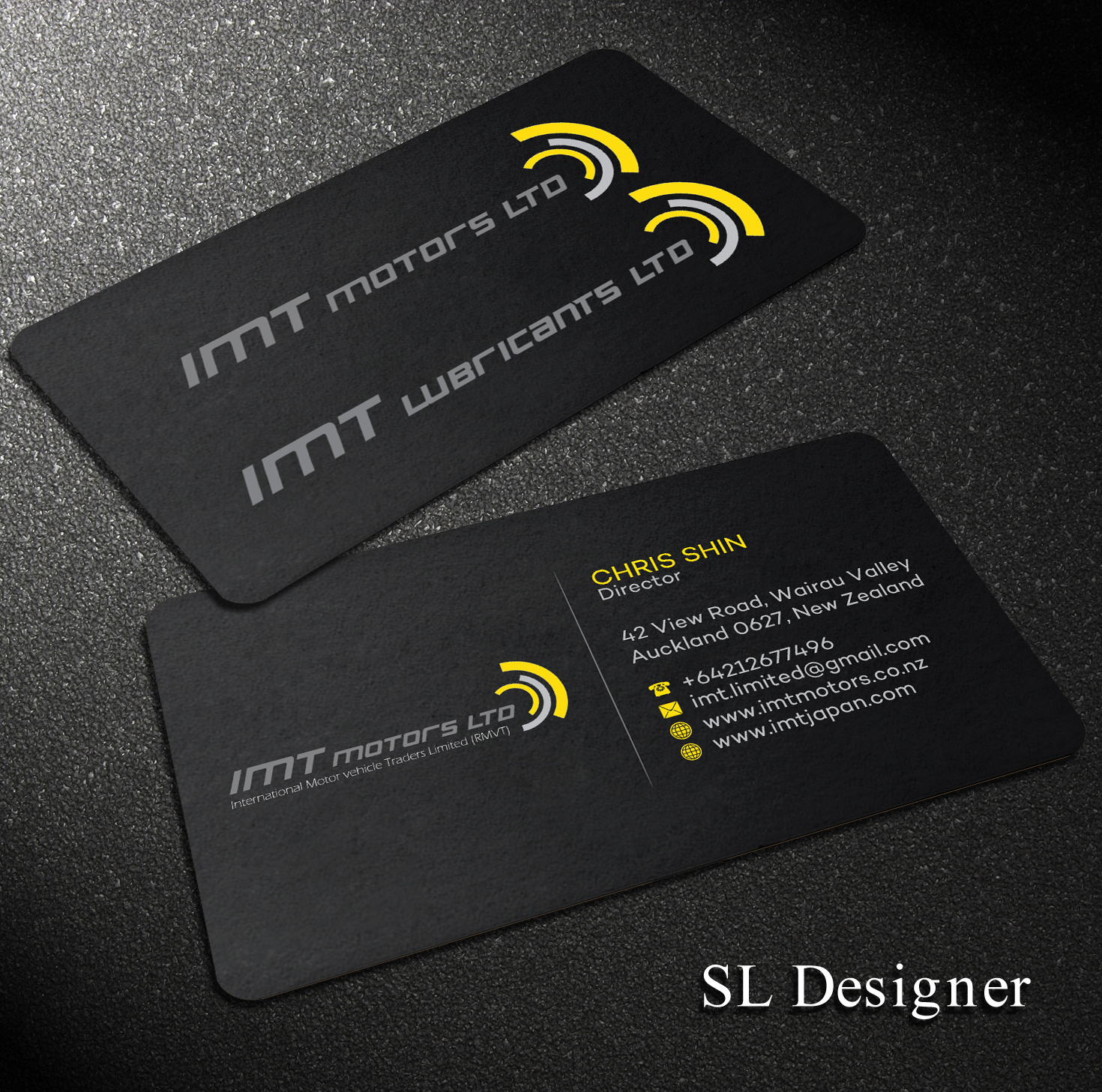 Business Card Design by SL Designer for IMT Ltd | Design #9356270
