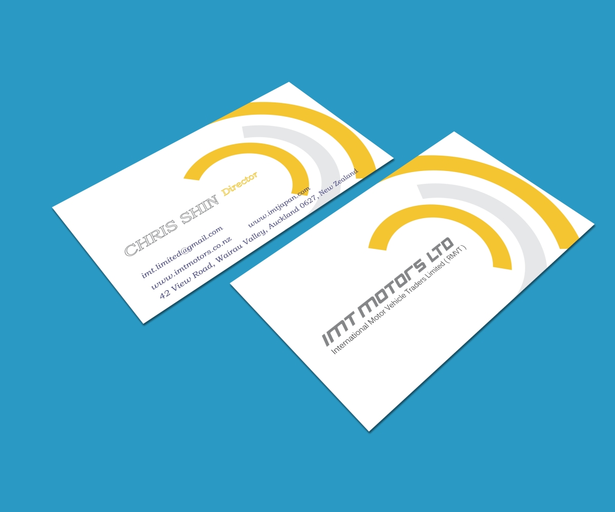 Business Card Design by matoshreedesign for IMT Ltd | Design #9266312