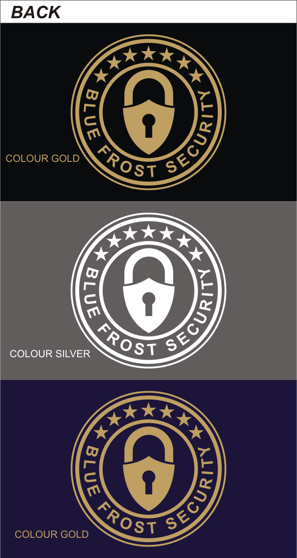 T-shirt Design by Den Bagus for Blue Frost Security GmbH | Design #9255600