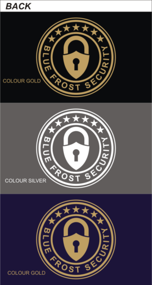 Diseño de Camiseta por Den Bagus para Blue Frost Security GmbH | Diseño #9255600