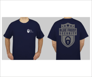 Diseño de Camiseta por Rox Art Design para Blue Frost Security GmbH | Diseño: #9262915