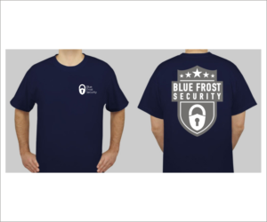 Diseño de Camiseta por Rox Art Design para Blue Frost Security GmbH | Diseño: #9262916