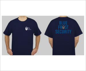 Diseño de Camiseta por Rox Art Design para Blue Frost Security GmbH | Diseño: #9265912