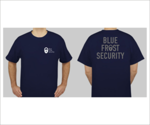 Diseño de Camiseta por Rox Art Design para Blue Frost Security GmbH | Diseño: #9265913