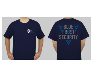 Diseño de Camiseta por Rox Art Design para Blue Frost Security GmbH | Diseño: #9265996