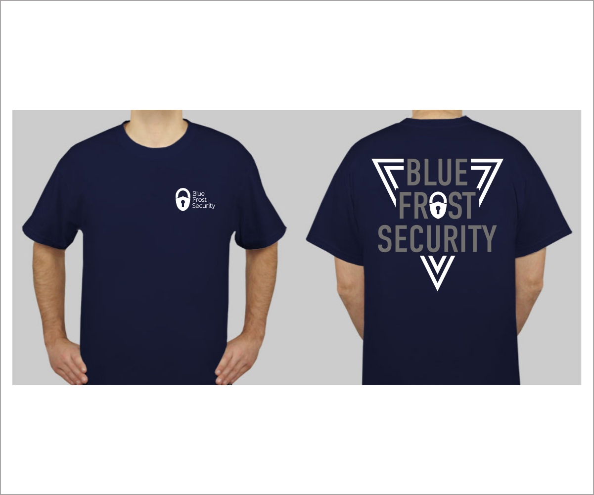 T-shirt Design by Rox Art Design for Blue Frost Security GmbH | Design #9265997