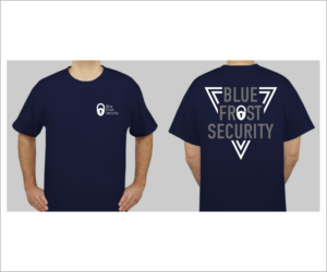 Diseño de Camiseta por Rox Art Design para Blue Frost Security GmbH | Diseño: #9265997
