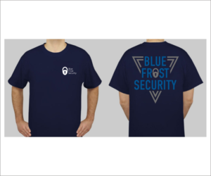 Diseño de Camiseta por Rox Art Design para Blue Frost Security GmbH | Diseño: #9265999