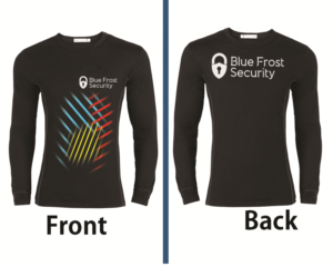 Diseño de Camiseta por Creation networks para Blue Frost Security GmbH | Diseño: #9269491