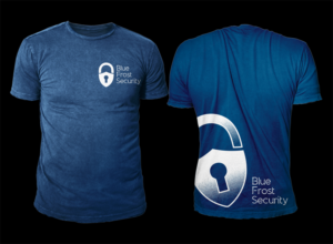 Diseño de Camiseta por D'Mono para Blue Frost Security GmbH | Diseño: #9313973