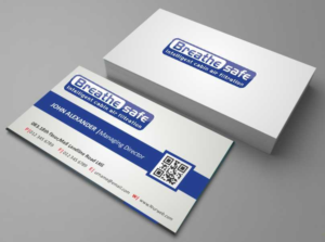 Business Card Design by AwsomeD for Breathesafe Pty Ltd | Design: #9225280
