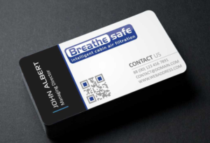 Business Card Design by AwsomeD for Breathesafe Pty Ltd | Design: #9225288