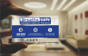 Business Card Design by AwsomeD for Breathesafe Pty Ltd | Design: #9225291
