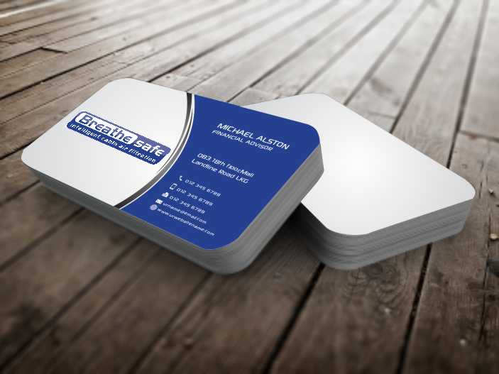 Design de Carte de Visite par szabist pour Breathesafe Pty Ltd | Design #9225303