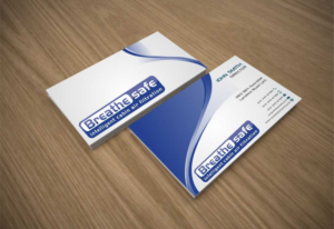 Visitenkarten-Design von szabist für Breathesafe Pty Ltd | Design: #9225319