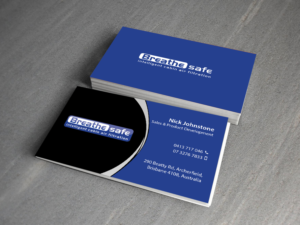 Visitenkarten-Design von Creations Box 2015 für Breathesafe Pty Ltd | Design: #9245003