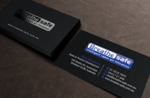 Business Card Design by Brand aid for Breathesafe Pty Ltd | Design: #9227047