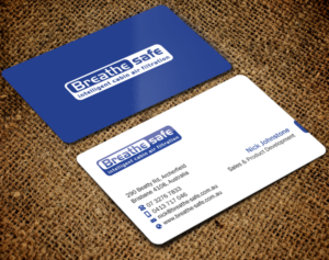 Business Card Design by Brand aid for Breathesafe Pty Ltd | Design: #9227056