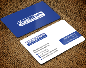 Business Card Design by Brand aid for Breathesafe Pty Ltd | Design: #9227066