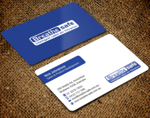 Business Card Design by Brand aid for Breathesafe Pty Ltd | Design: #9236147