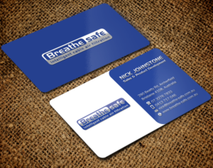 Design de Carte de Visite par Brand aid pour Breathesafe Pty Ltd | Design : #9305260