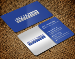 Design de Carte de Visite par Brand aid pour Breathesafe Pty Ltd | Design : #9318327