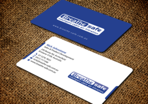 Design de Carte de Visite par chandrayaan.creative pour Breathesafe Pty Ltd | Design : #9236110
