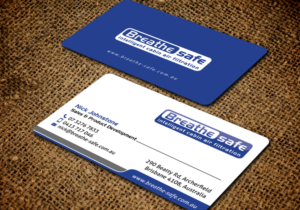 Design de Carte de Visite par chandrayaan.creative pour Breathesafe Pty Ltd | Design : #9236116