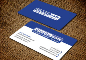 Design de Carte de Visite par chandrayaan.creative pour Breathesafe Pty Ltd | Design : #9236117